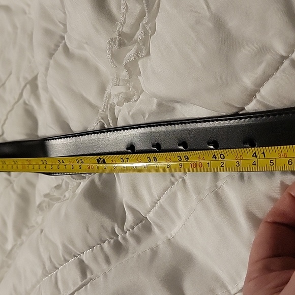 Black Belt Michael Kors MK Woman's Size 40" Large NWOT - Picture 7 of 7